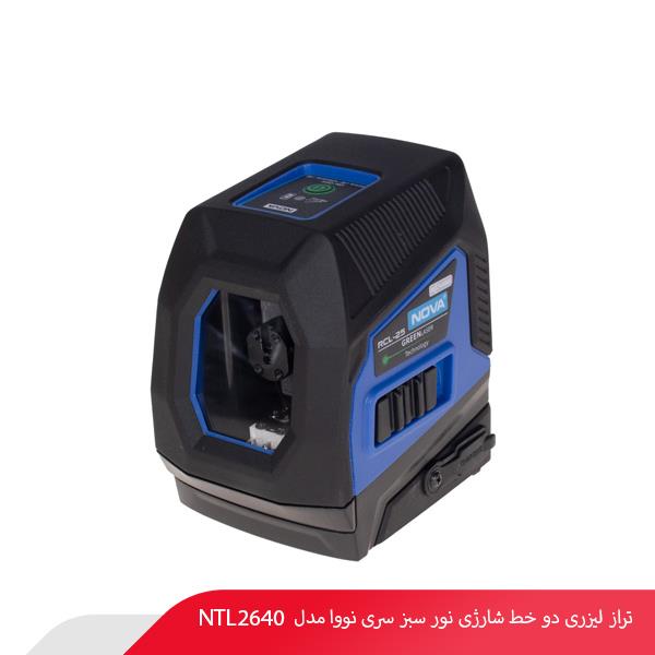 تراز لیزری دو خط شارژی نور سبز سری Compact نووا مدل NTL2640
