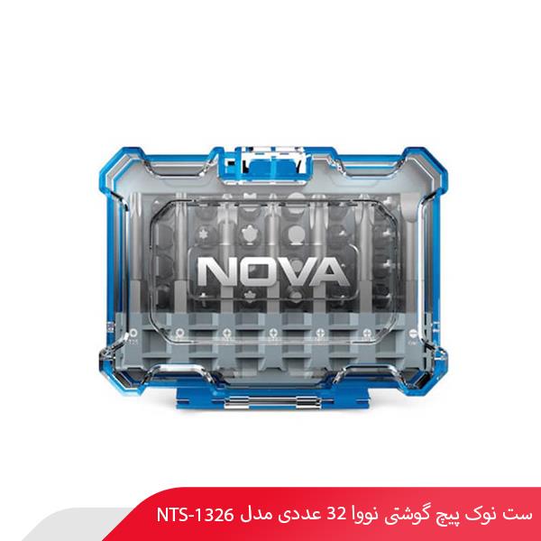 ست نوک پیچ گوشتی نووا 32 عددی مدل NTS-1326