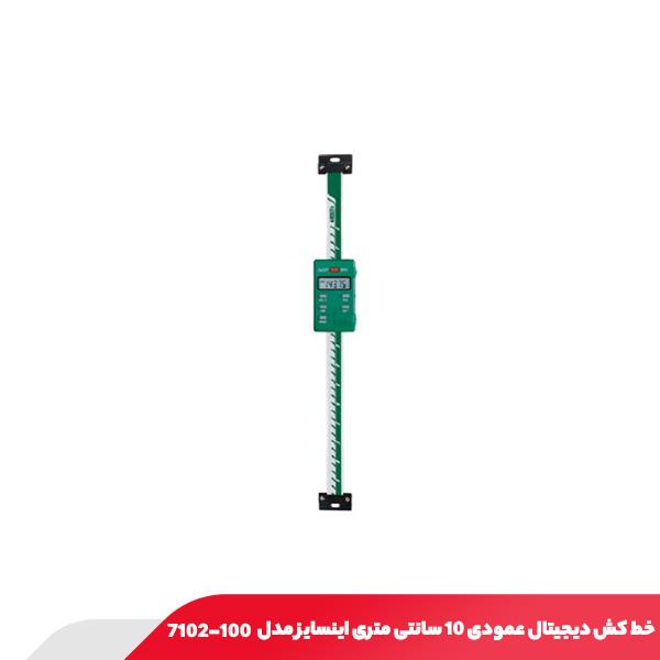 خط‌ کش دیجیتال عمودی 10 سانتی‌ متری اینسایز مدل 100-7102