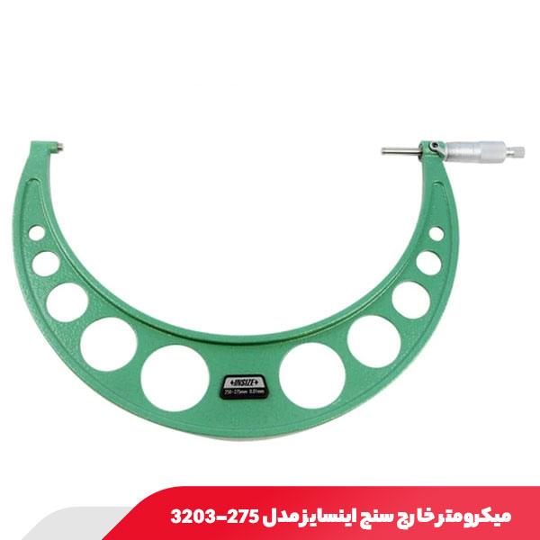 میکرومتر 250.275 میلی‌ متر خارج‌ سنج اینسایز مدل 275-3203
