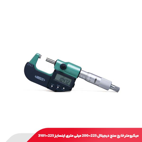 میکرومتر خارج‌ سنج دیجیتال 225-200 میلی‌ متری اینسایز 225-3101