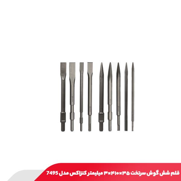 قلم شش گوش سرتخت ۳۵×۴۱۰×۳ میلیمتر کنزاکس مدل 7495
