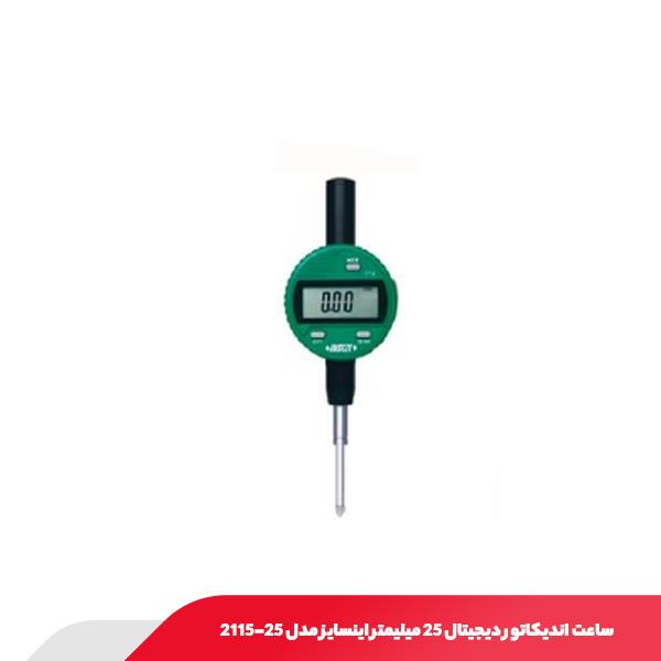 ساعت اندیکاتور دیجیتال 25 میلیمتر اینسایز مدل 25-2115