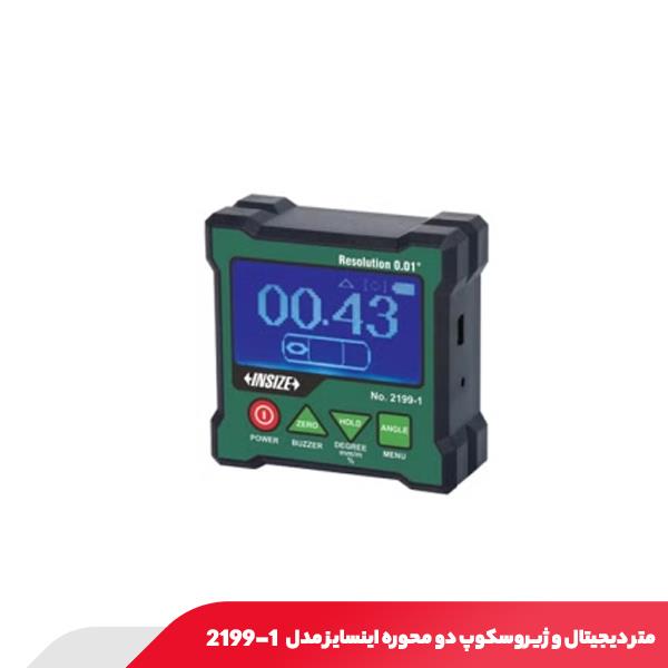 متر دیجیتال و ژیروسکوپ دو محوره اینسایز مدل 1-2199