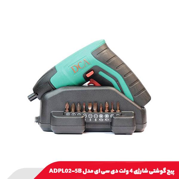 پیچ گوشتی شارژی 4 ولت دی سی ای مدل ADPL02-5B