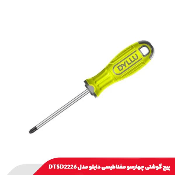 پیچ‌ گوشتی چهارسو مغناطیسی دایلو مدل DTSD2226