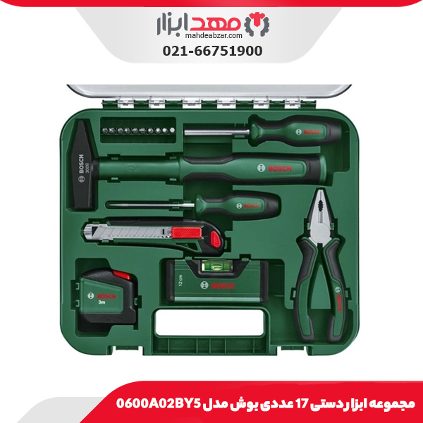 مجموعه 38 عددی ابزار بوش مدل 2607019506