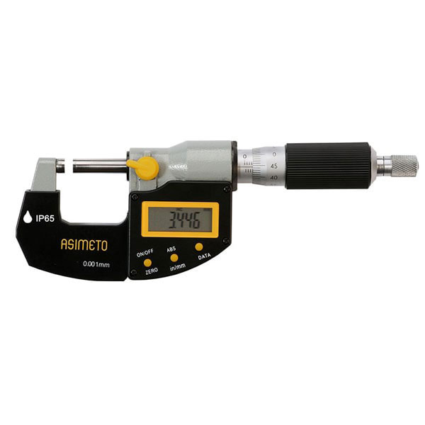 میکرومتر دیجیتال خارج‌ سنج ضد آب 300-275 میلی‌ متر آسیمتو مدل 2-12-105