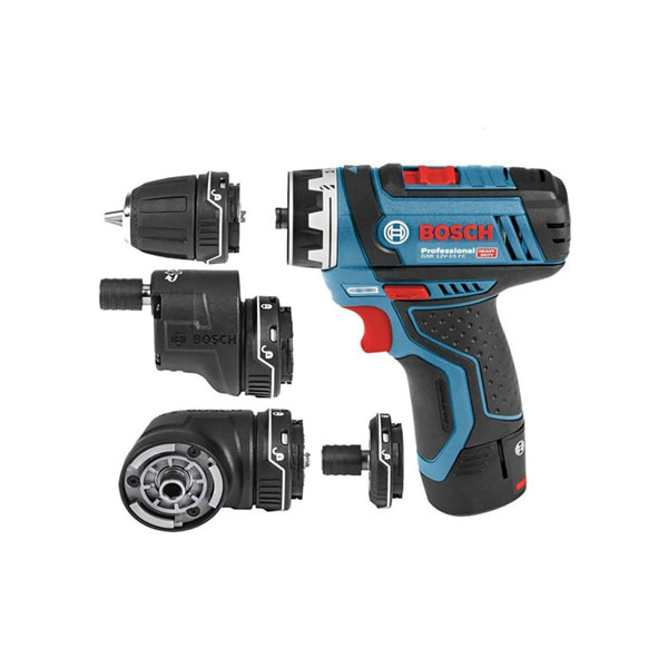 دریل پیچ گوشتی شارژی لیتیوم 12 ولت بوش مدل GSR 12V-15-FC