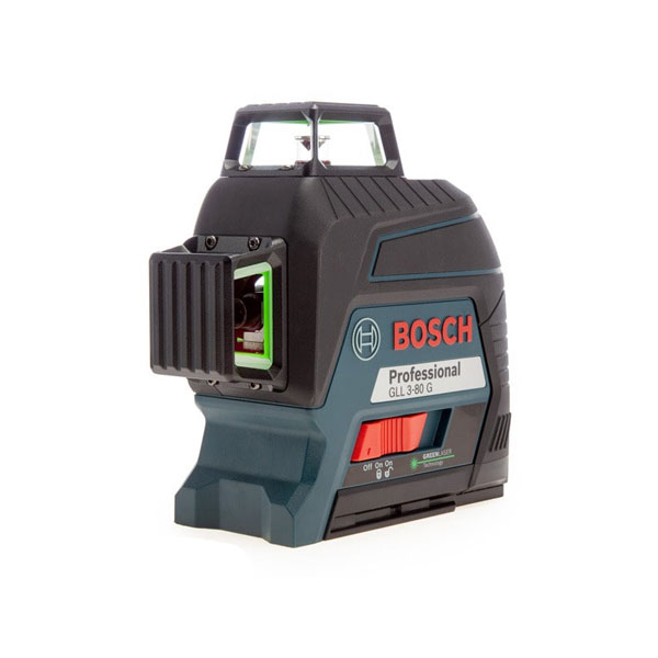 تراز لیزری سه خط نور سبز 360 درجه بوش مدل GLL-3-80-G