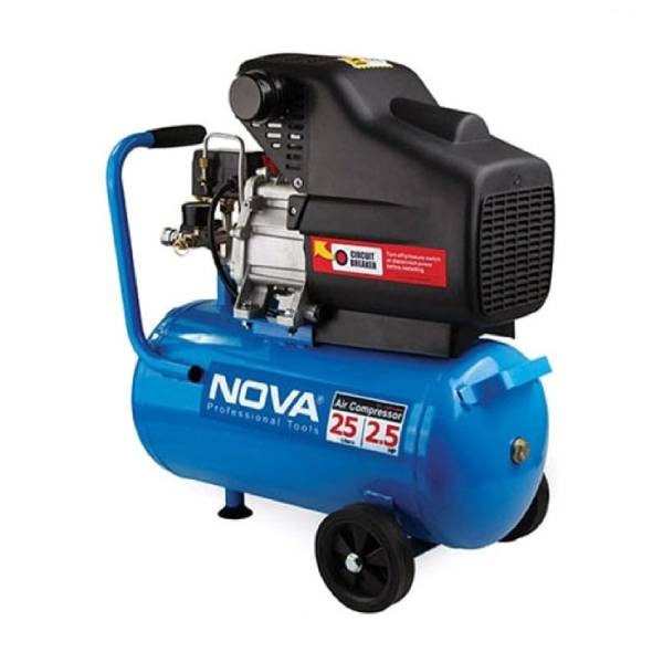کمپرسور باد 25 لیتر نووا مدل NTA-9025