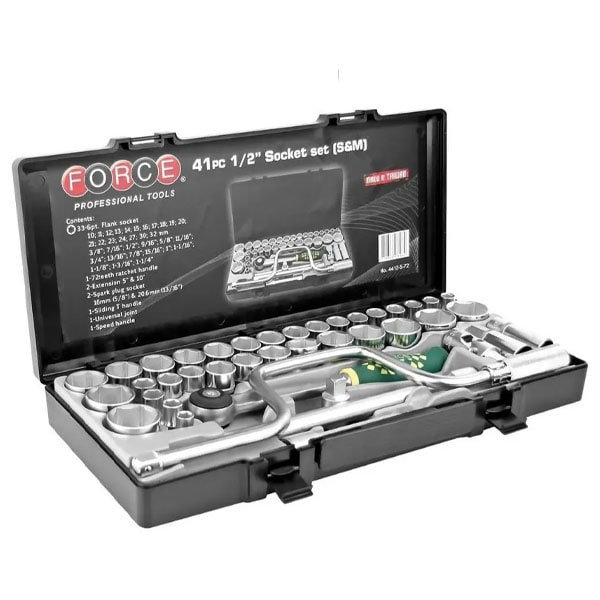 جعبه بکس 1.2 اینچ 41 پارچه فورس مدل 5-4412