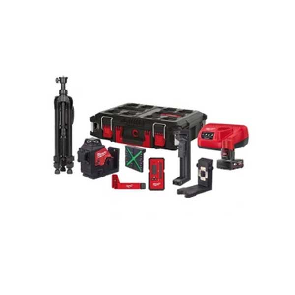 تراز لیزری 12 ولت خطی نور سبز میلواکی مدل M123PLKIT-401P