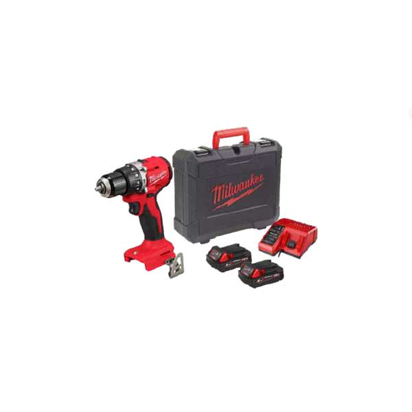دریل چکشی شارژی 18 ولت میلواکی مدل M18CBLPD-422C