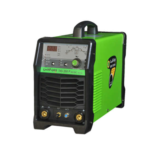اینورتر جوشکاری 220 ولت با قابلیت الکترود ایران ترانس مدل TIG 200 P Ac/Dc Digital