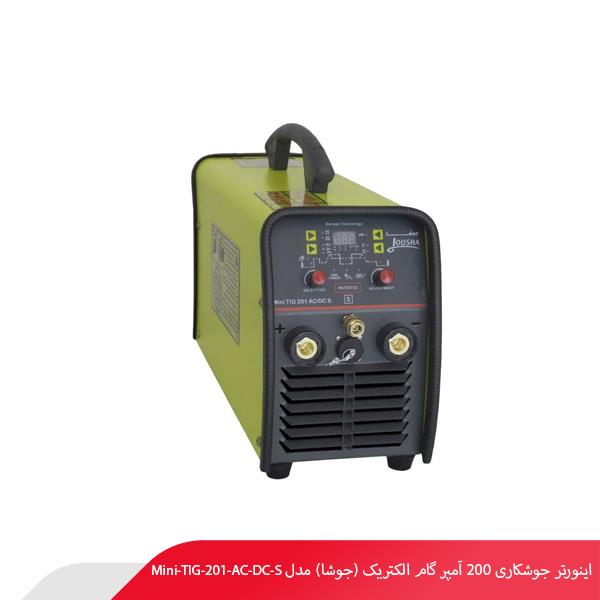 اینورتر جوشکاری 200 آمپر گام الکتریک (جوشا) مدل Mini-TIG-201-AC-DC-S