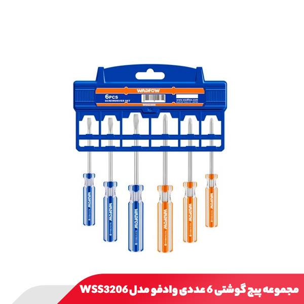 مجموعه پیچ گوشتی 6 عددی وادفو مدل WSS3206