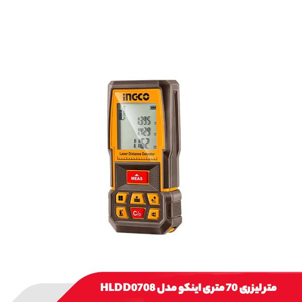 متر لیزری 70 متری اینکو مدل HLDD0708