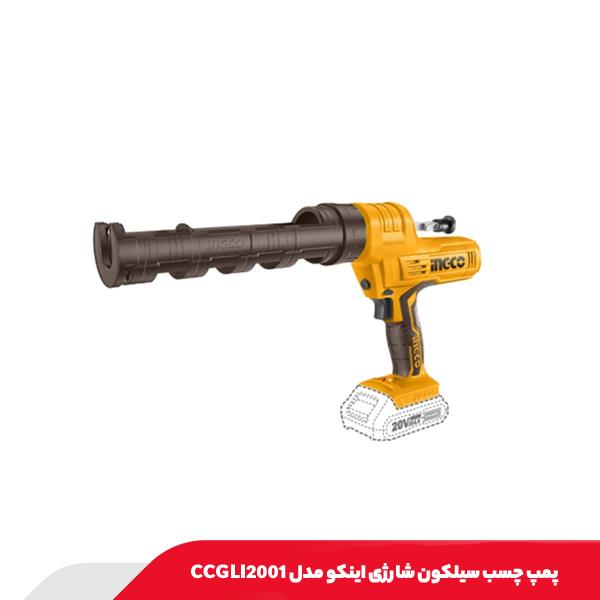 پمپ چسب سیلکون شارژی اینکو مدل CCGLI2001