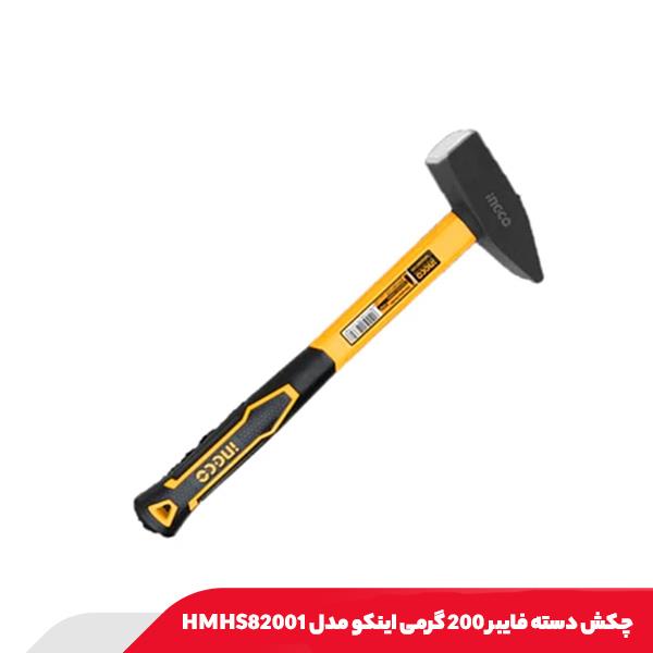 چکش دسته فایبر 200 گرمی اینکو مدل HMHS82001