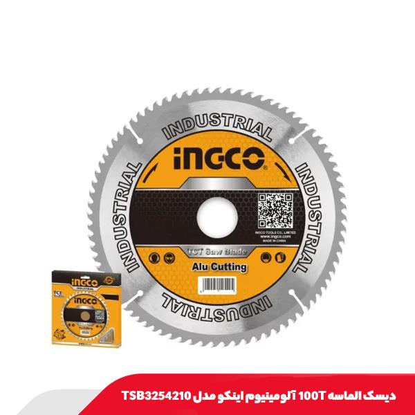 دیسک الماسه 100T آلومینیوم اینکو مدل TSB3254210
