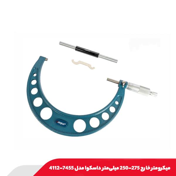 ميکرومتر خارج 275-250 میلی‌متر داسکوا مدل 7455-4112