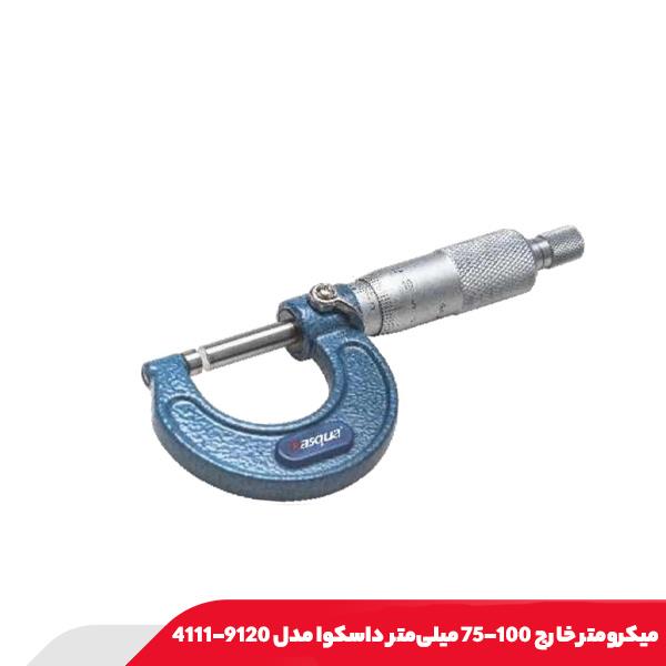 ميکرومتر خارج 100-75 میلی‌متر داسکوا مدل 9120-4111