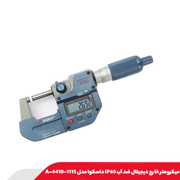 ميکرومتر خارج ديجيتال ضد آب IP65 داسکوا مدل 1115-4410-A