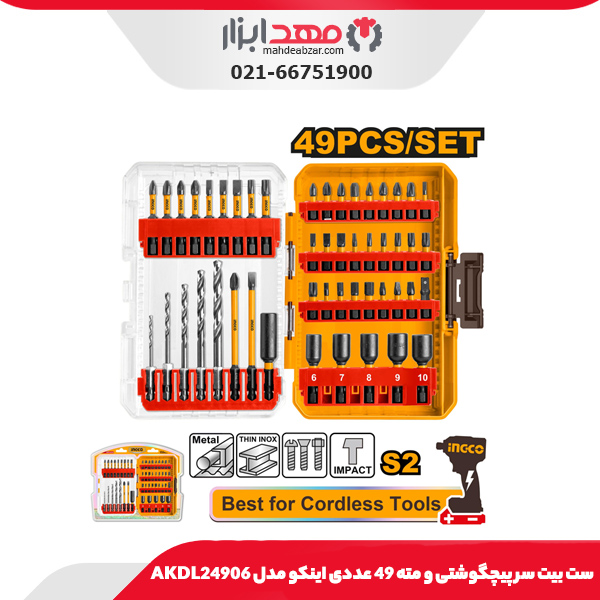 باطری شارژی 20 ولت 7/5 آمپر اینکو مدل FBLI20075