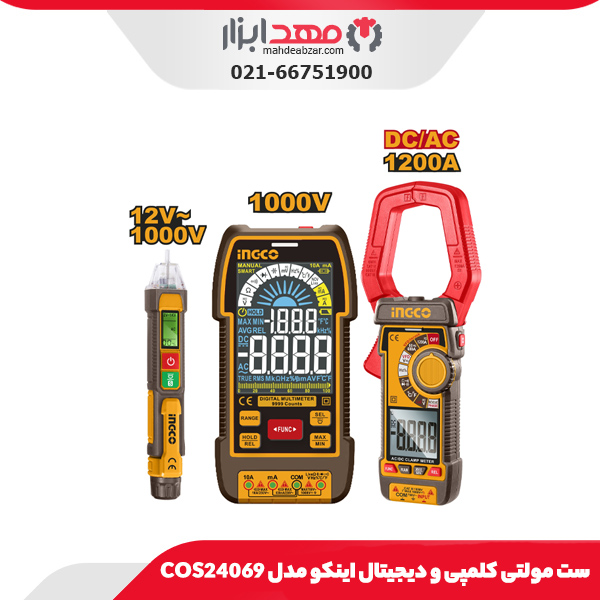 دریل شارژی 12 ولت اینکو مدل CDLI12456