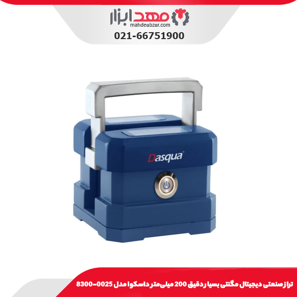 تراز صنعتی مگنتی با نيروی مغناطيسی در يک طرف 200 میلی‌متر داسکوا مدل 0020-8300