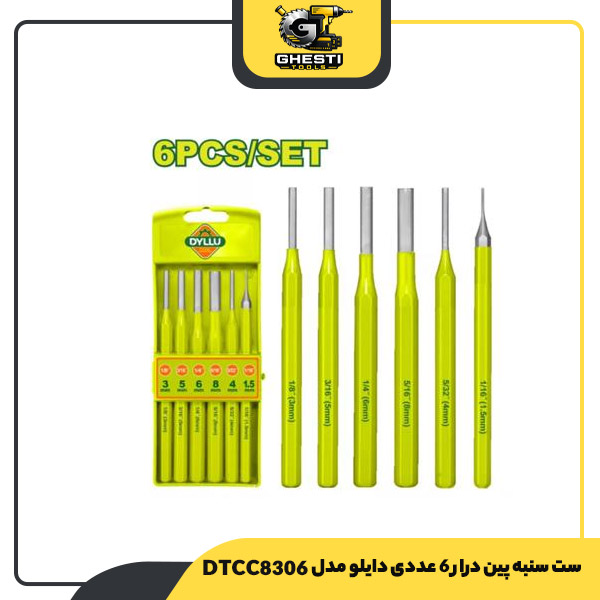 ست سنبه پین درار 6 عددی دایلو مدل DTCC8306