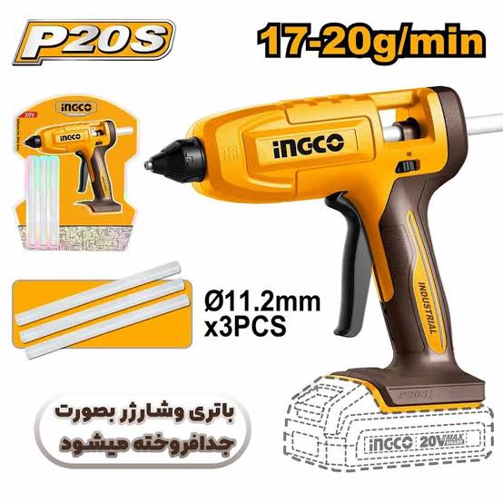 چسب حرارتی شارژی اینکو مدل CGGLI2003