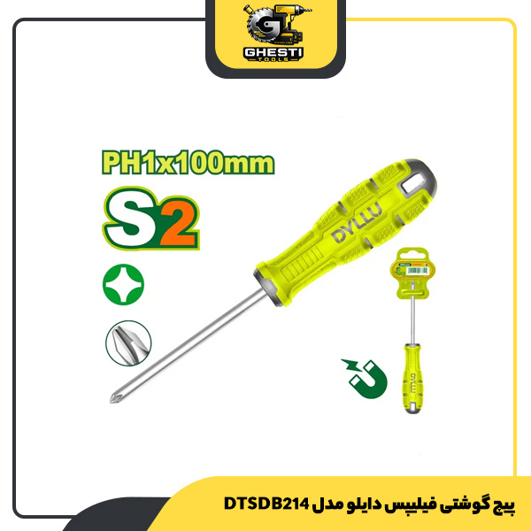 پیچ گوشتی فیلیپس دایلو مدل DTSDB214
