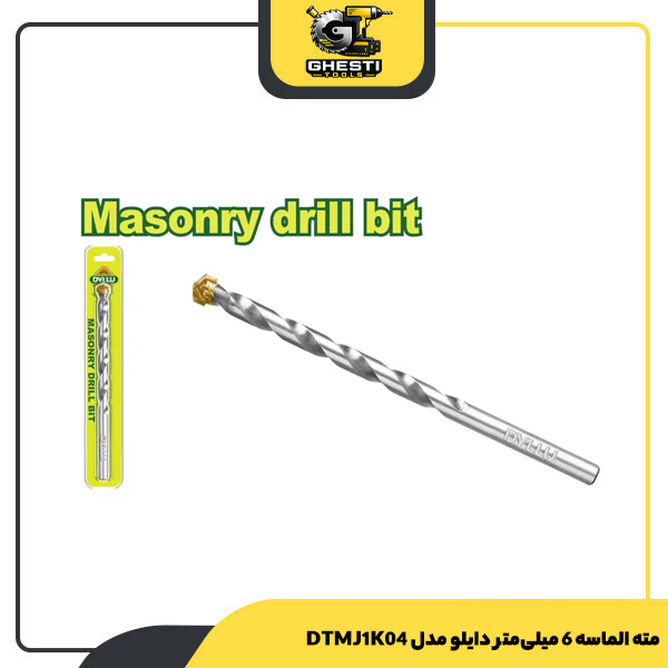 مته الماسه 6 میلی‌متر دایلو مدل DTMJ1K04